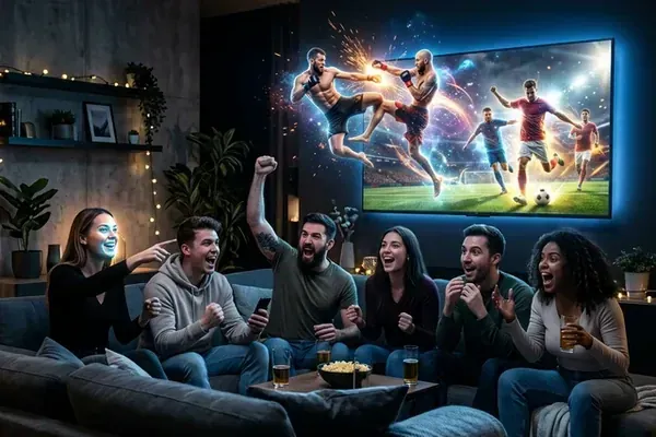 Smartiflix IPTV Content Preview - Live Sports, Movies, and Series