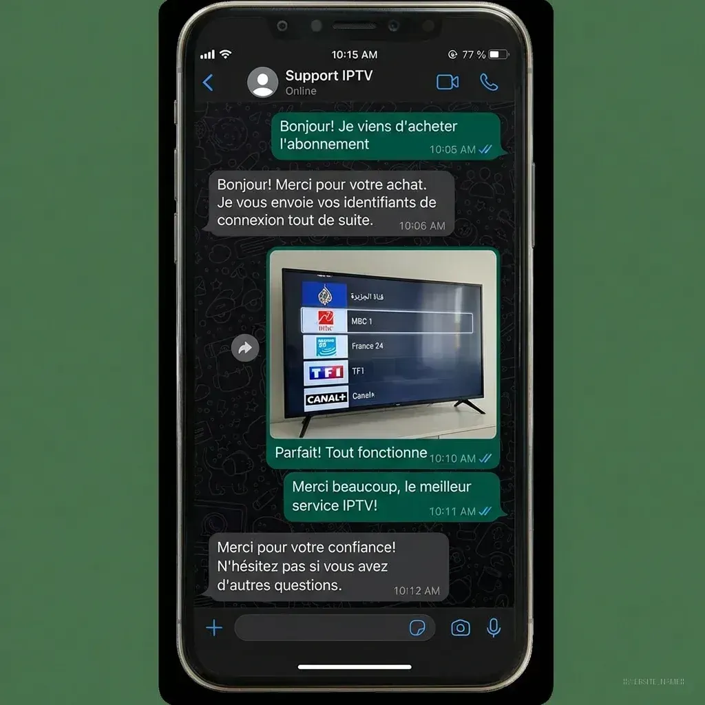 Telegram customer chat 6